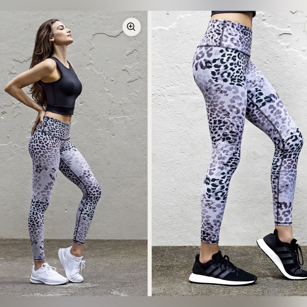 Playground Leopard Leggings Gray M
